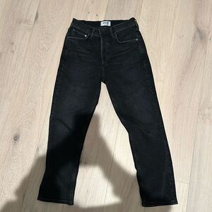 Agolde Riley black jeans